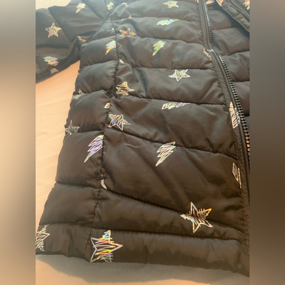Children's Starry Night Puffer Jacket - Picture 2 of 11